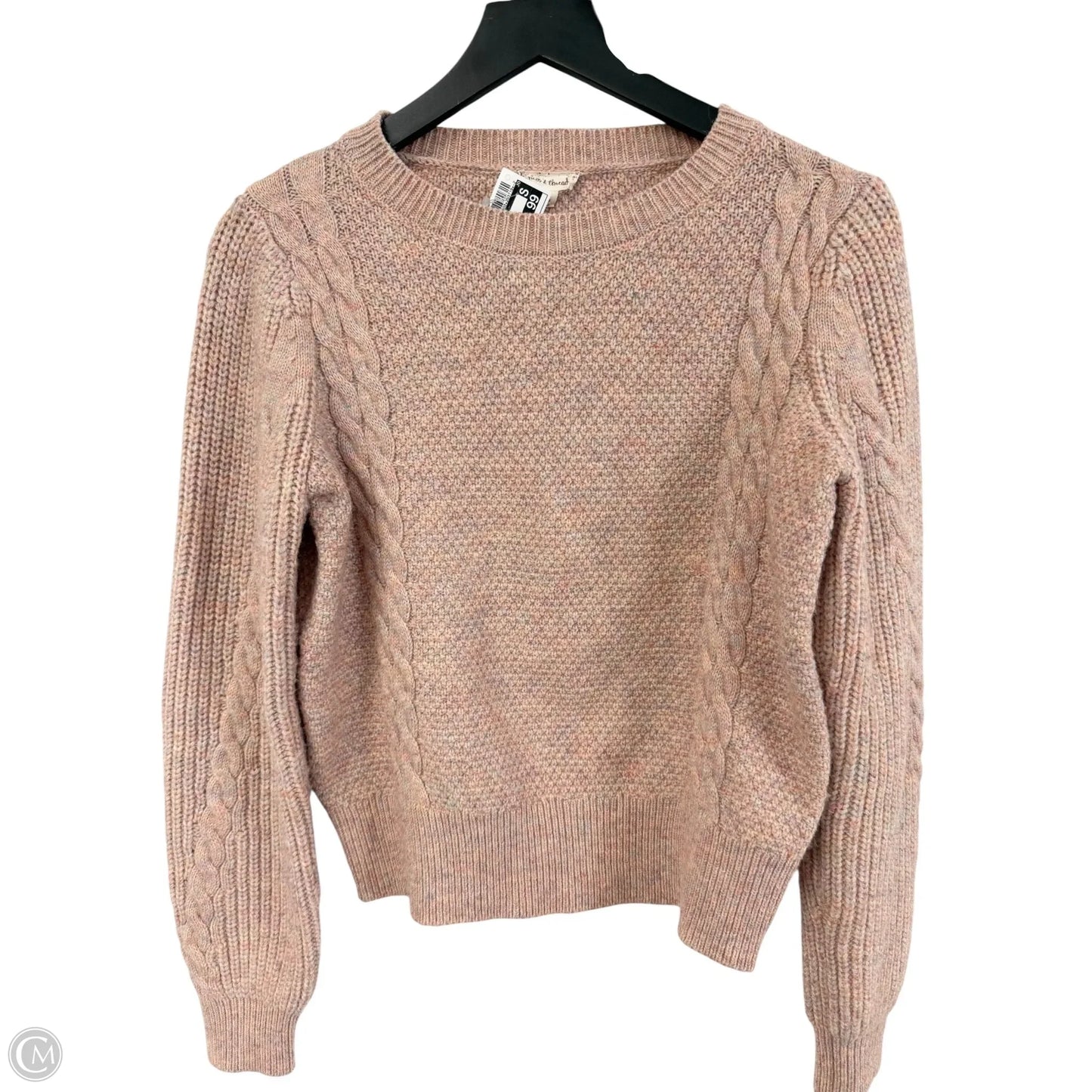 Sweater By Hem & Thread In Pink, Size: S