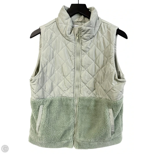Vest Puffer & Quilted By Staccato In Green, Size: S
