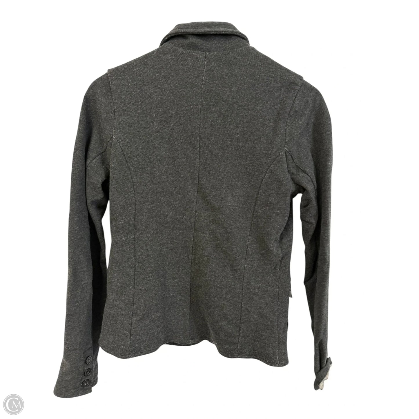 Blazer By Clothes Mentor In Grey, Size: S