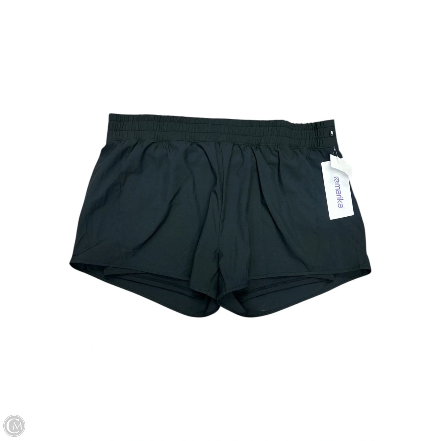 Athletic Shorts By Marika In Black, Size: Xxl