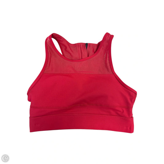 Athletic Bra By Zyia In Red, Size: S