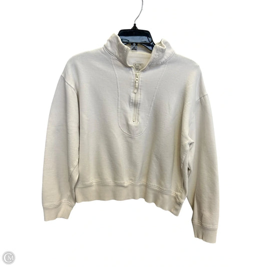 Sweatshirt Collar By A New Day In Ivory, Size: S