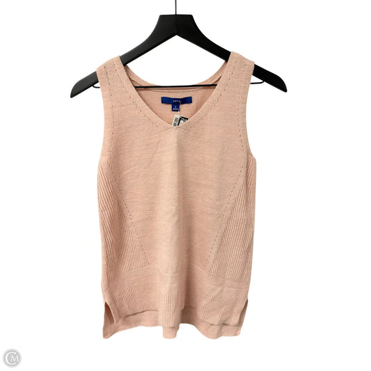 Top Sleeveless By Apt 9 In Pink, Size: S