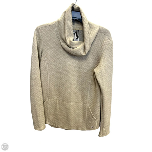 Sweatshirt Collar By Kuhl In Tan, Size: M