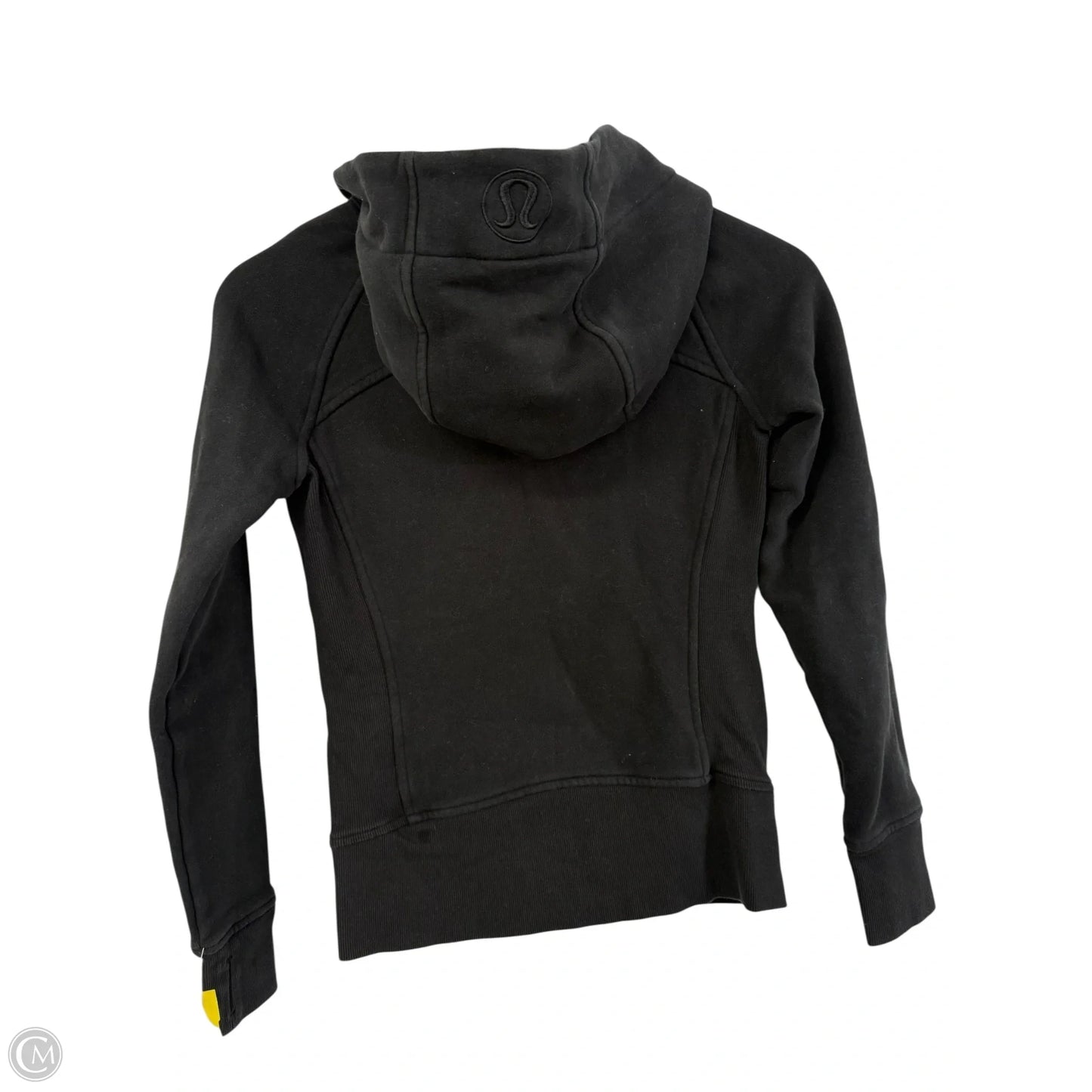 Sweatshirt Hoodie By Lululemon In Black, Size: 2