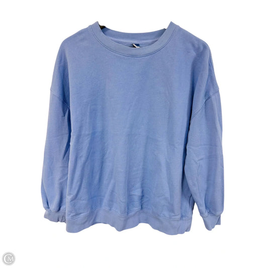 Sweatshirt Crewneck By Old Navy In Blue, Size: M