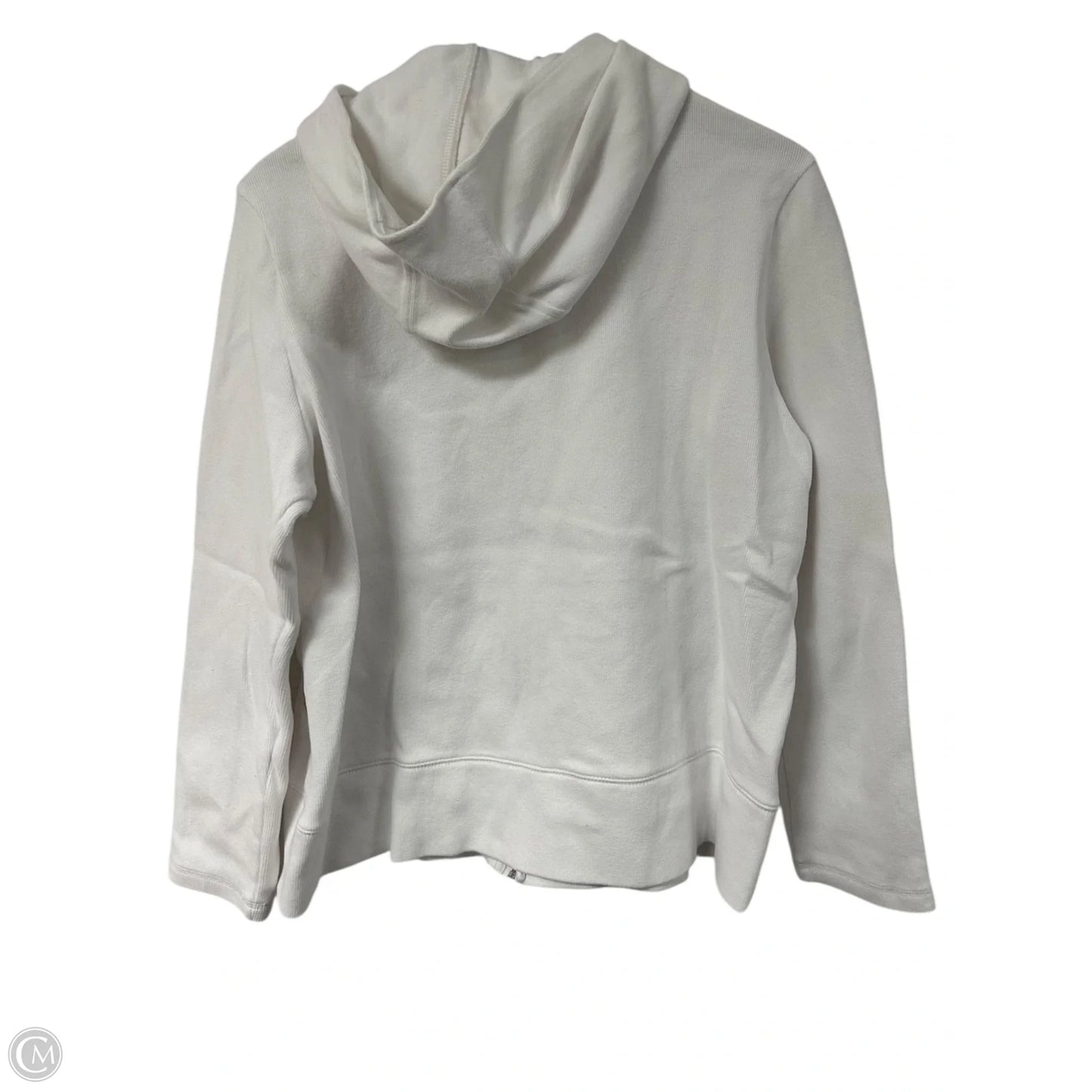 Sweatshirt Hoodie By Kirkland In White, Size: Xl