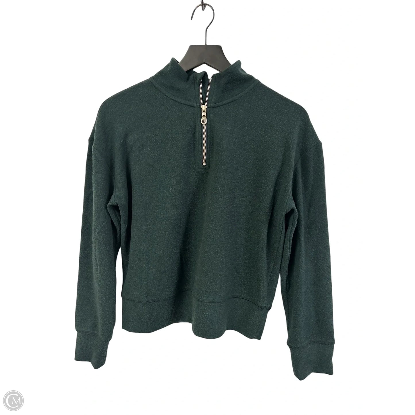 Sweatshirt Collar By Cmb In Green, Size: S