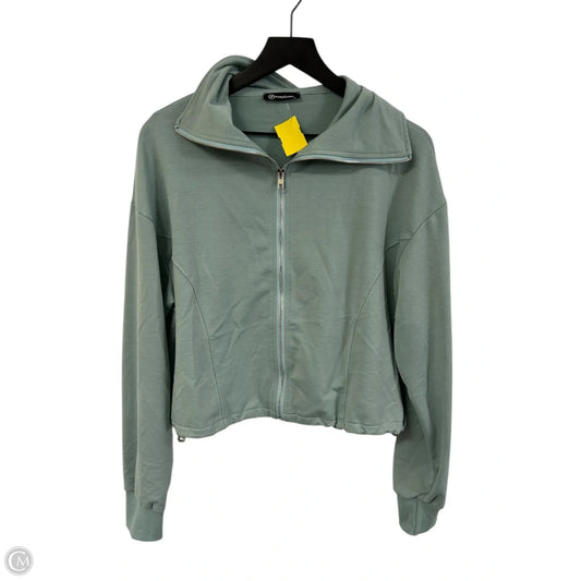 Sweatshirt Collar By Prettygarden In Green, Size: Xl