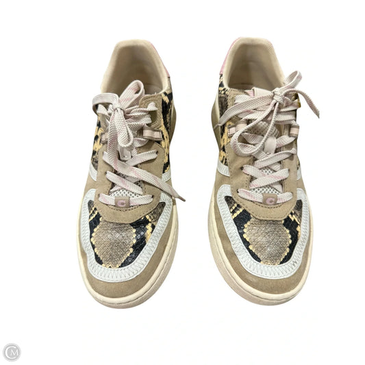 Shoes Designer By Coach In Snakeskin Print, Size: 7.5
