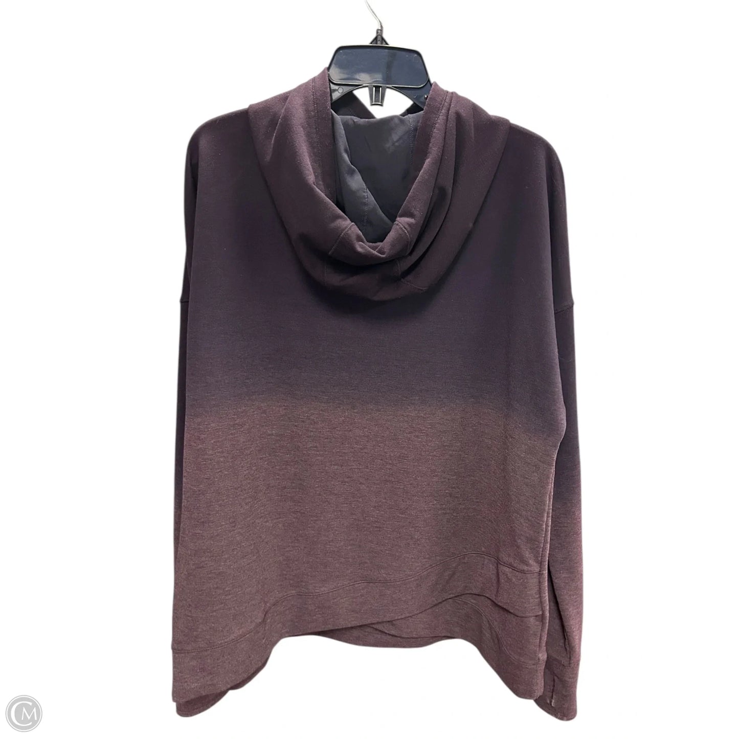 Sweatshirt Hoodie By Calia In Purple, Size: Xl