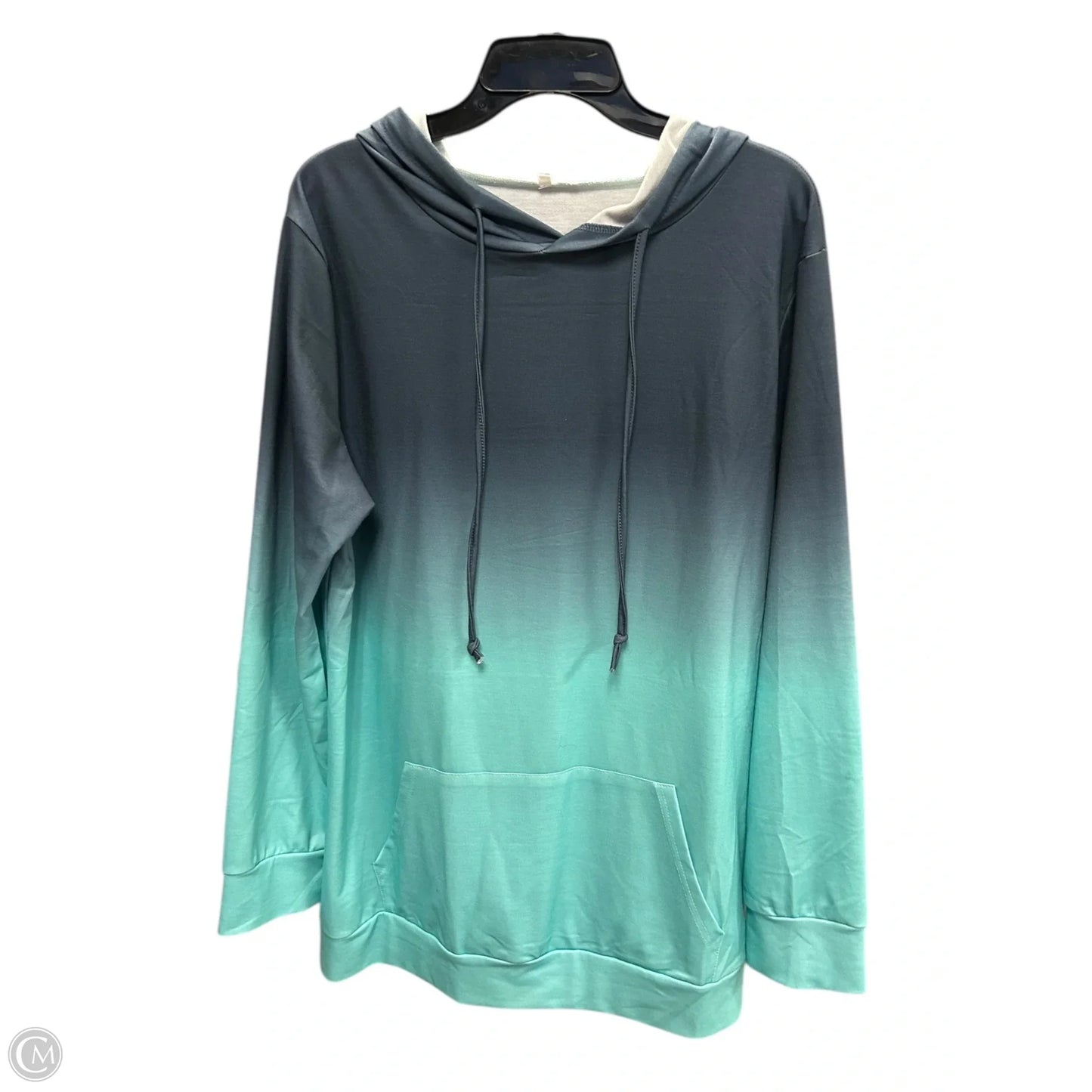 Sweatshirt Hoodie By Cmf In Blue, Size: Xl