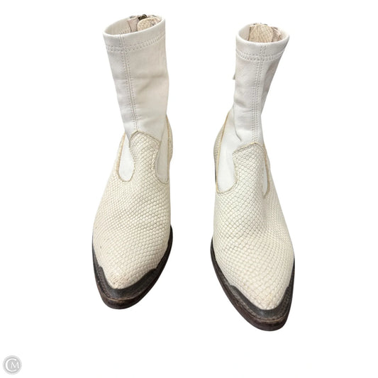 Boots Western By Free People In Cream, Size: 6.5