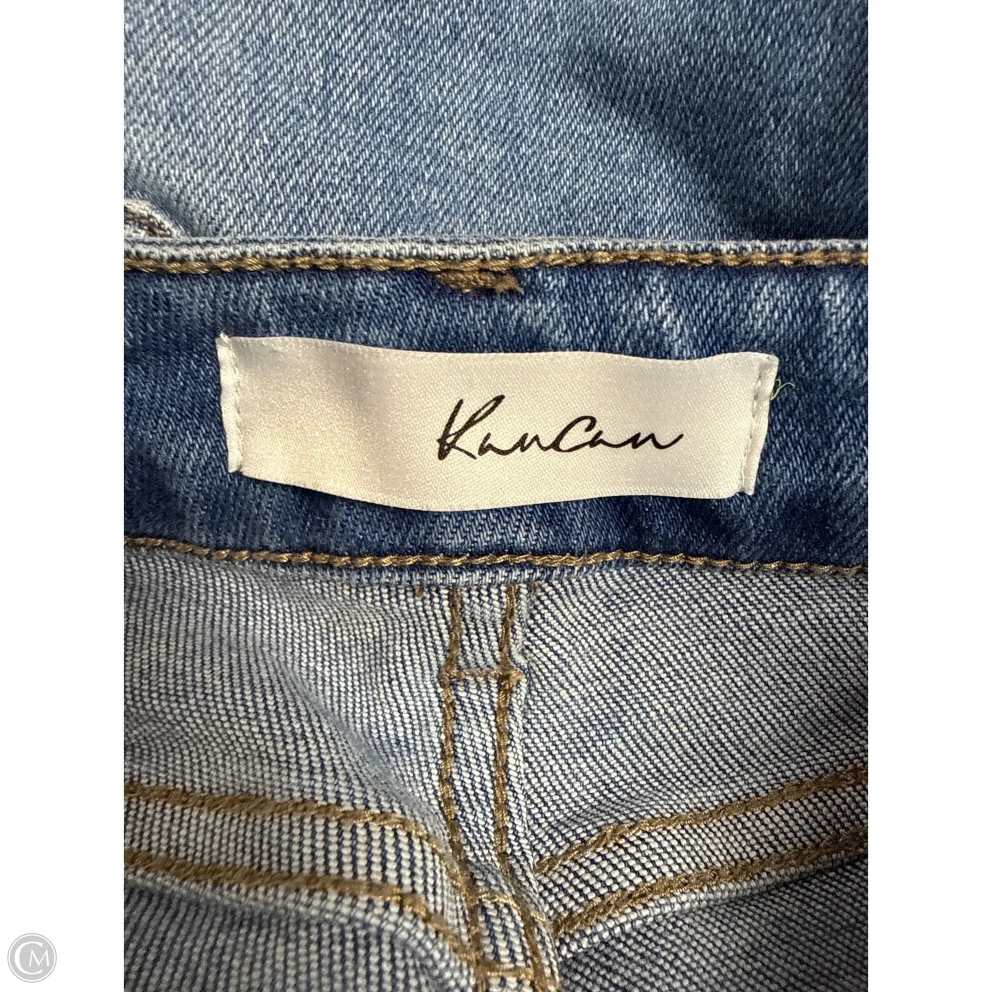 Jeans Flared By Kancan In Blue Denim, Size: 2