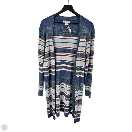 Cardigan By Liz Claiborne In Multi-colored, Size: L