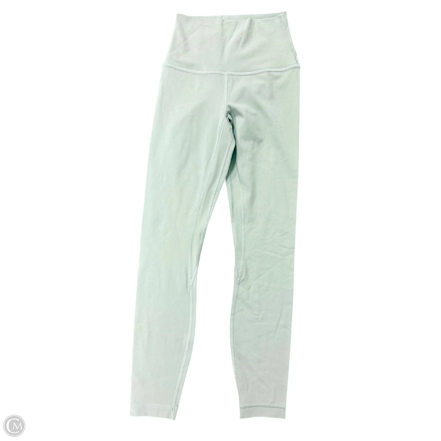 Athletic Leggings By Lululemon In Green, Size: 2