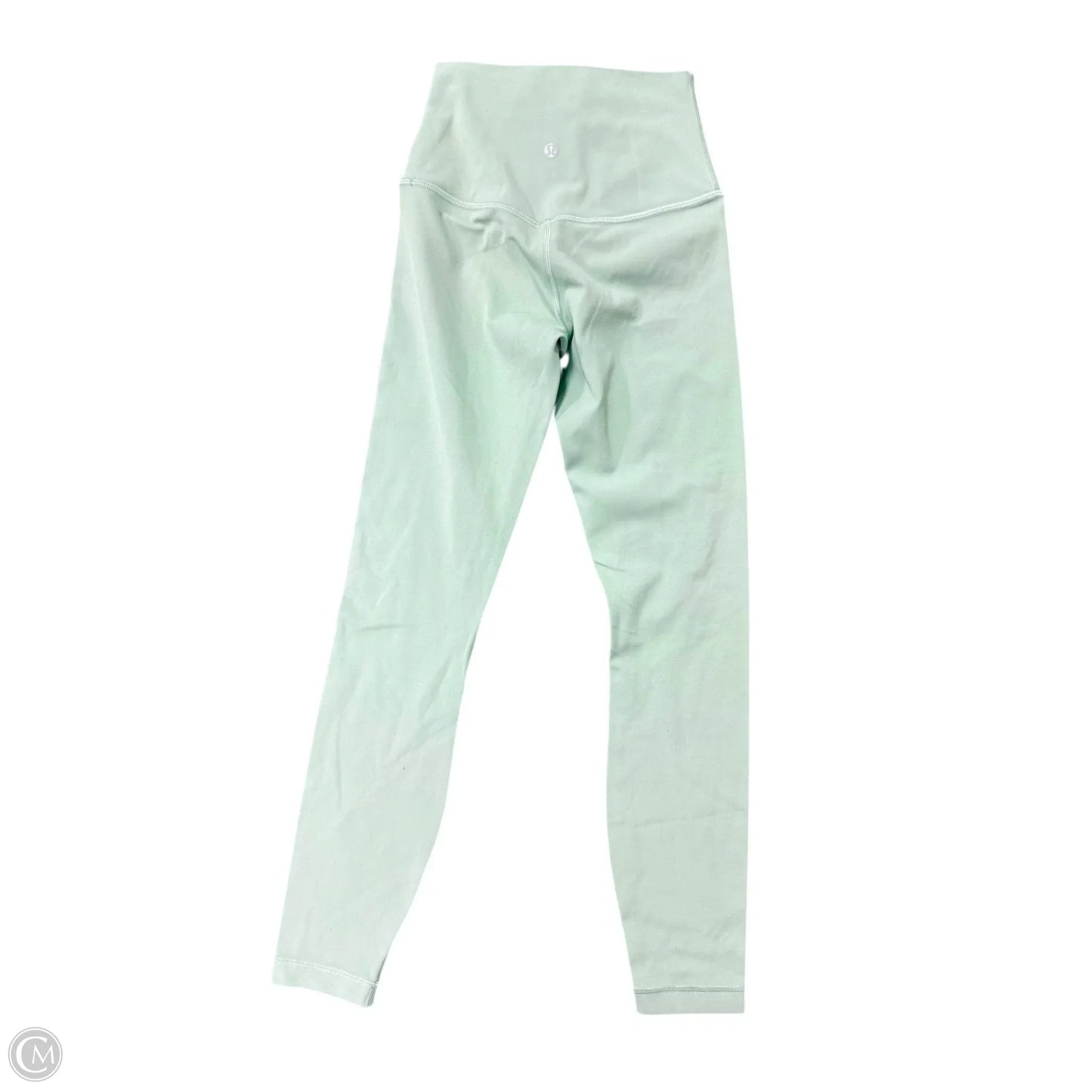 Athletic Leggings By Lululemon In Green, Size: 2