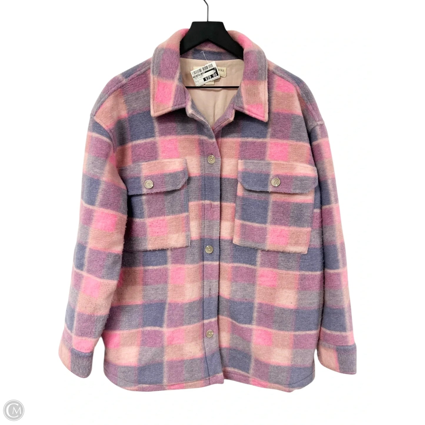 Jacket Other By Saltwater Luxe In Pink & Purple, Size: L