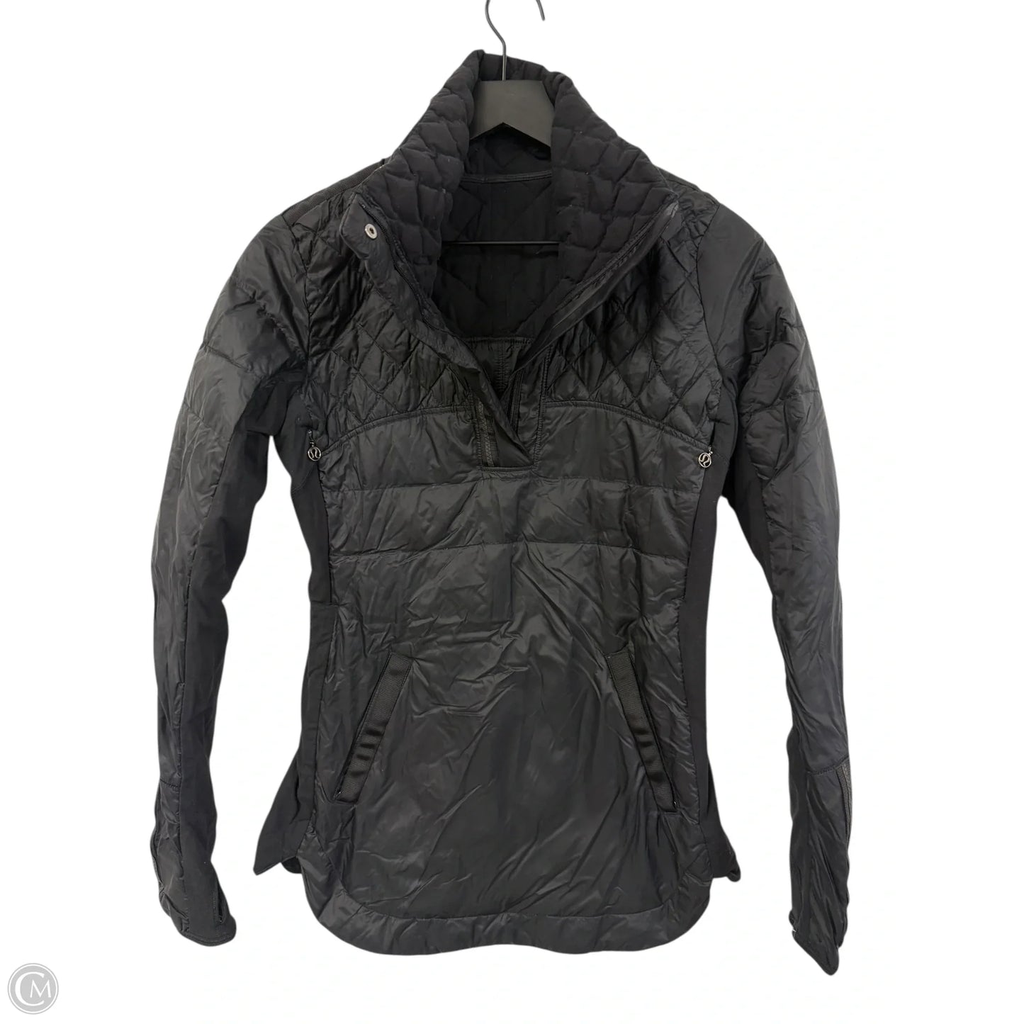 Jacket Puffer & Quilted By Lululemon In Black, Size: 6
