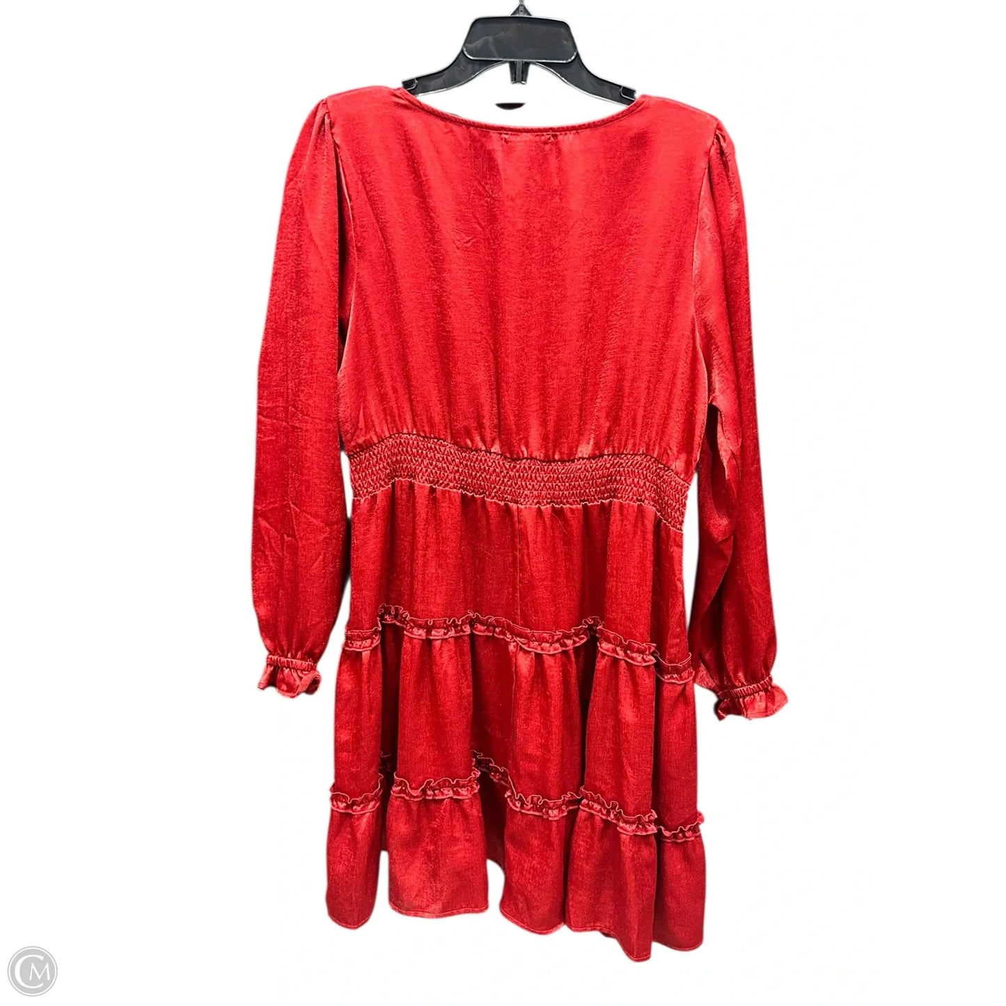Dress Casual Short By Maurices In Red, Size: L