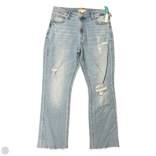 Jeans Boot Cut By Clothes Mentor In Blue Denim, Size: 16