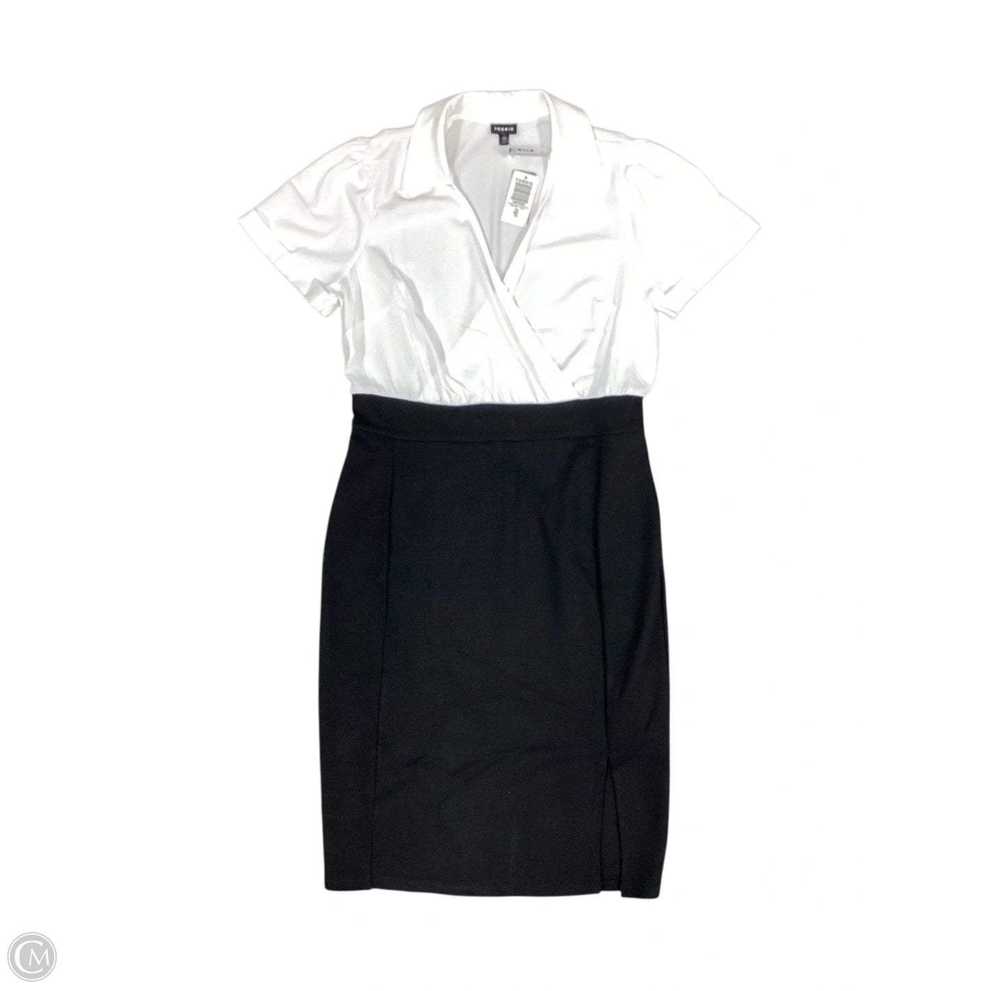 Dress Work By Torrid In Black & White, Size: M