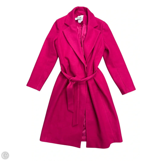 Coat Trench Coat By Sam Edelman In Pink, Size: S