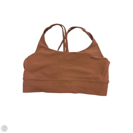 Athletic Bra By Lululemon In Brown, Size: 14
