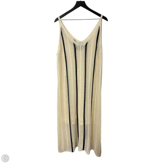 Dress Casual Maxi By A New Day In Black & Cream, Size: 2x