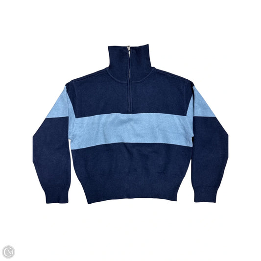 Sweater By Elan In Blue, Size: L