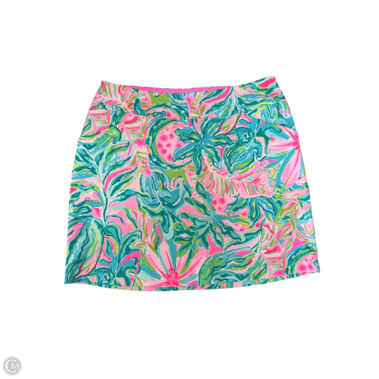 Skort Designer By Lilly Pulitzer In Multi-colored, Size: 8