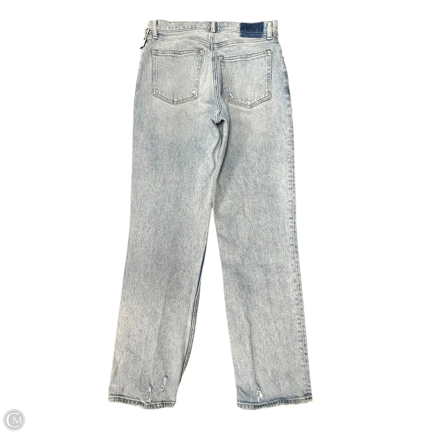 Jeans Straight By Abercrombie And Fitch In Blue Denim, Size: 8