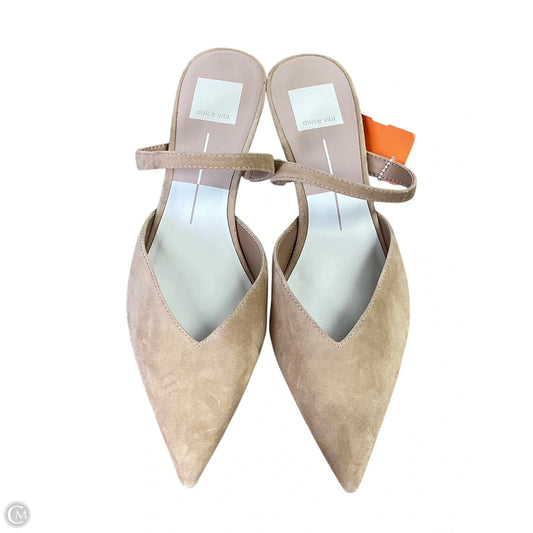 Shoes Heels Kitten By Dolce Vita In Tan, Size: 7.5