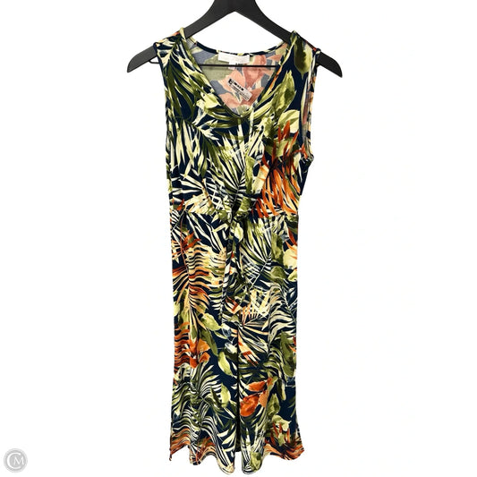 Dress Casual Midi By Adyson Parker In Floral Print, Size: Xs