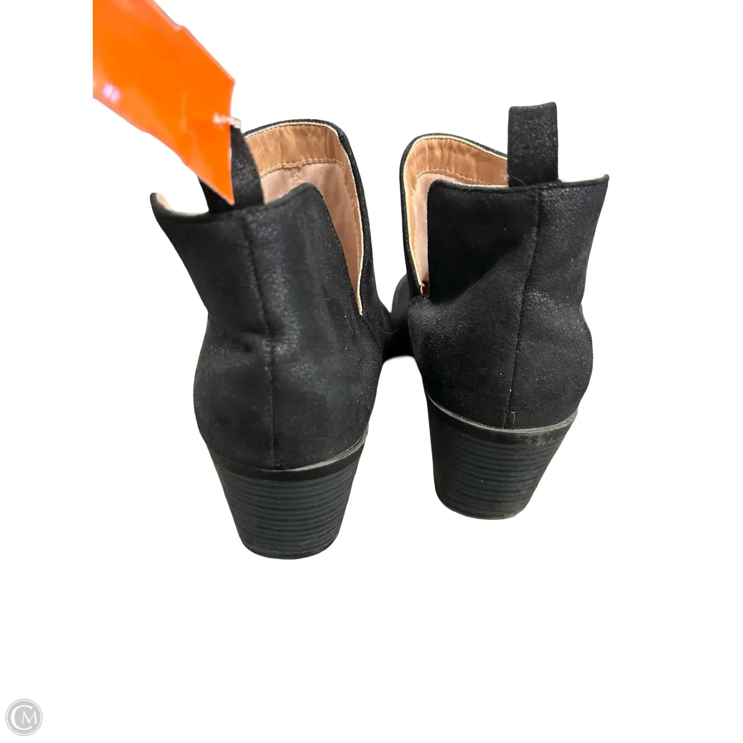 Boots Ankle Flats By Journee In Black, Size: 8