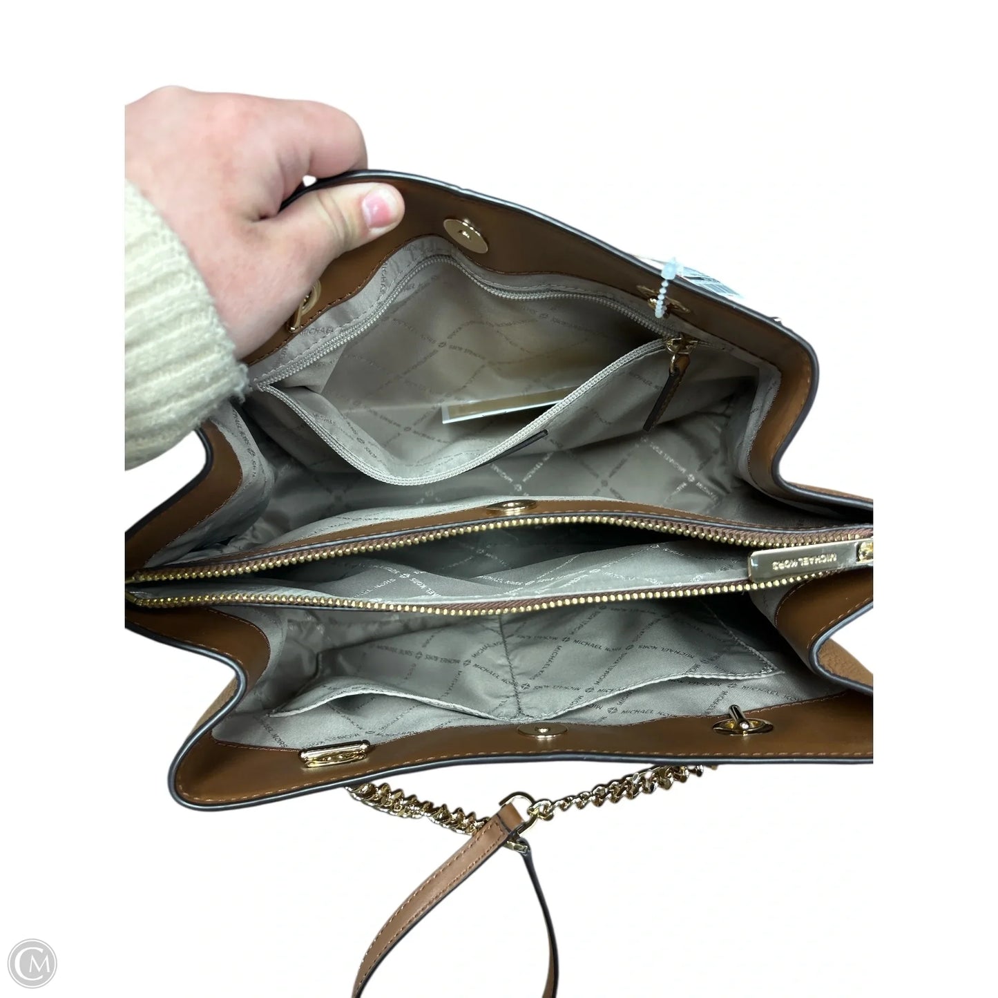 Handbag Designer By Michael Kors, Size: Medium