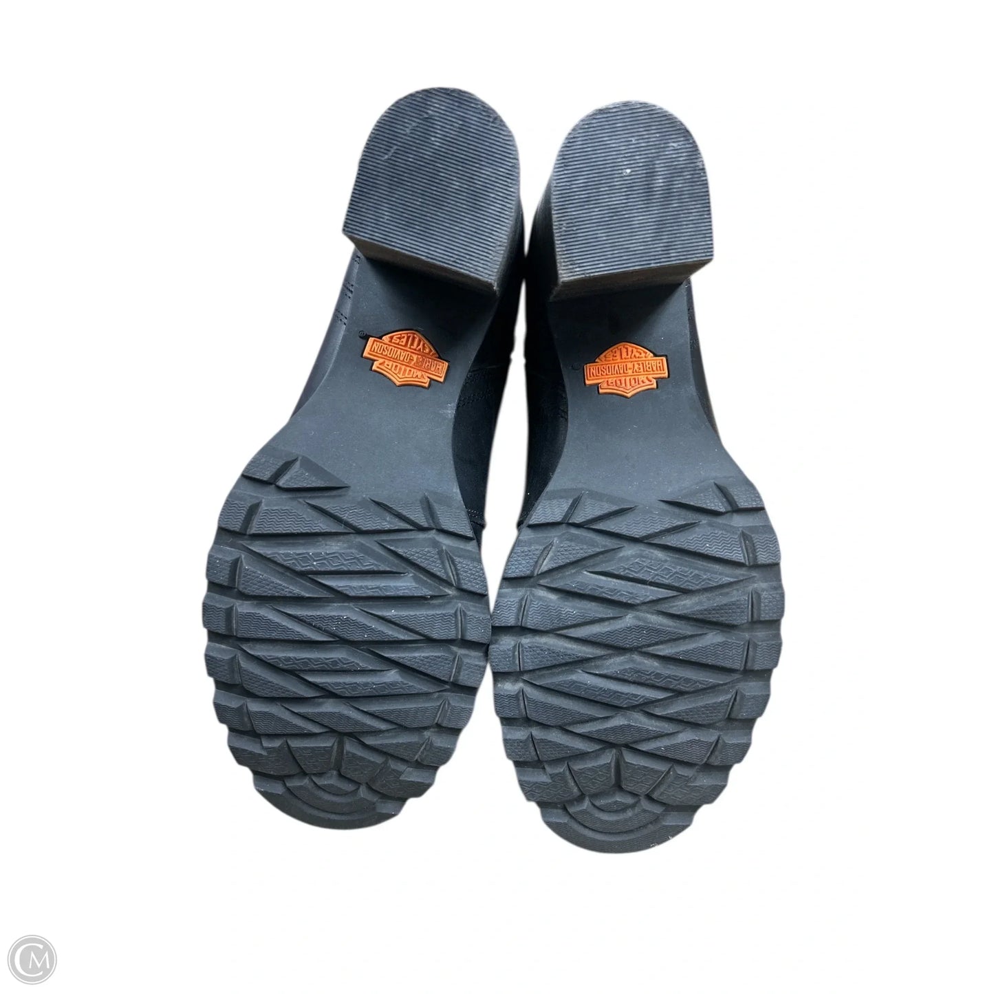 Boots Ankle Heels By Harley Davidson In Black, Size: 8