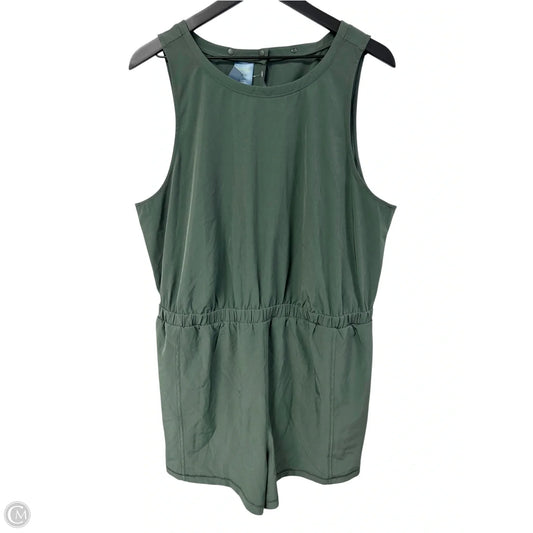 Romper By Tek Gear In Green, Size: Xxl