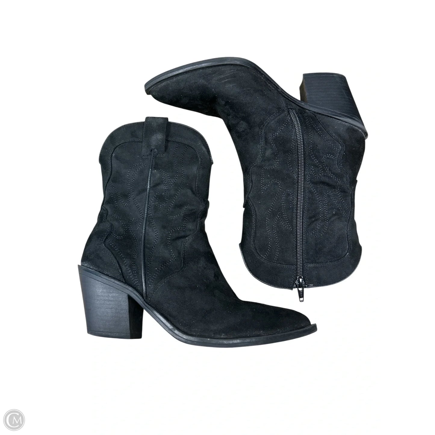 Boots Western By Universal Thread In Black, Size: 6