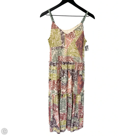 Dress Casual Maxi By Tribal In Floral Print, Size: S