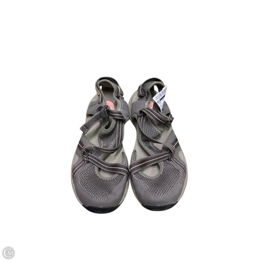 Sandals Flats By Teva In Taupe, Size: 10