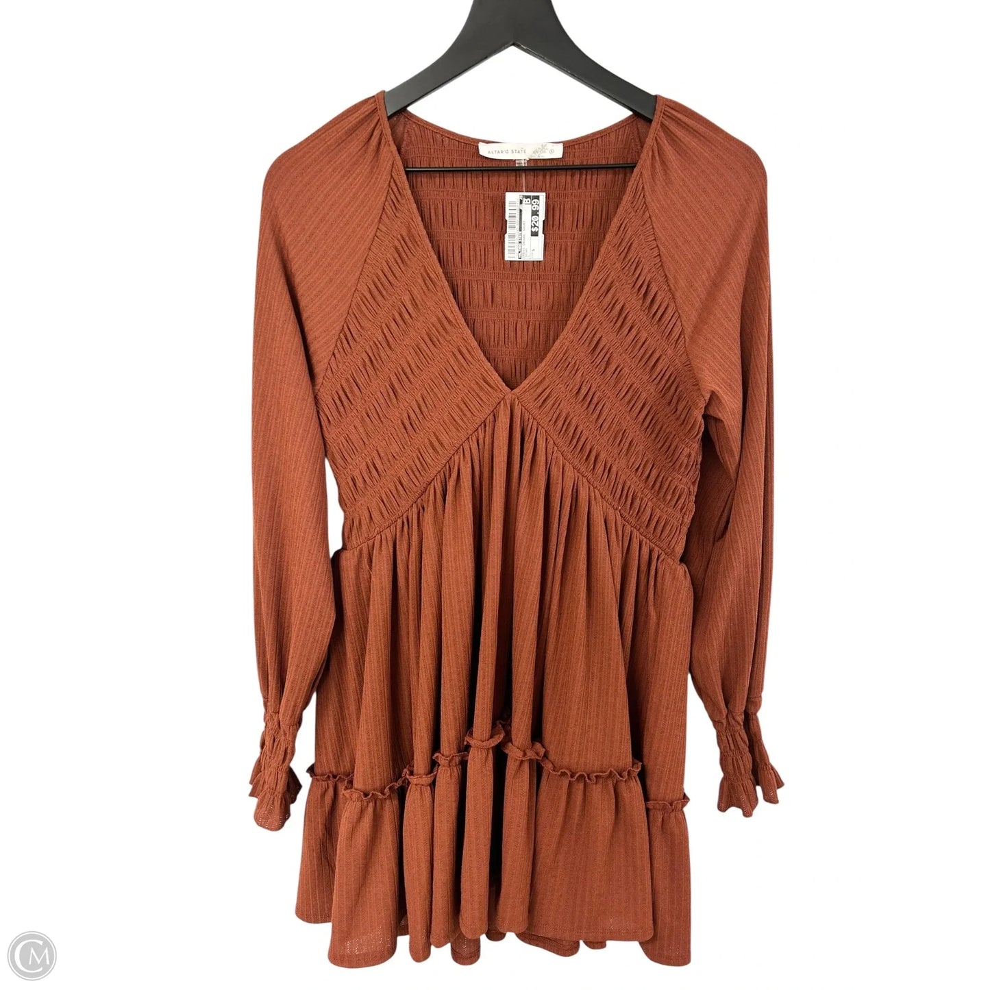 Dress Casual Short By Altard State In Brown, Size: S