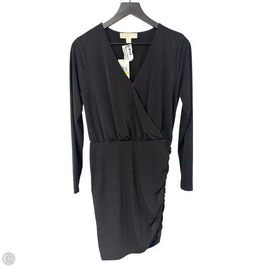 Dress Casual Midi By Michael By Michael Kors In Black, Size: M