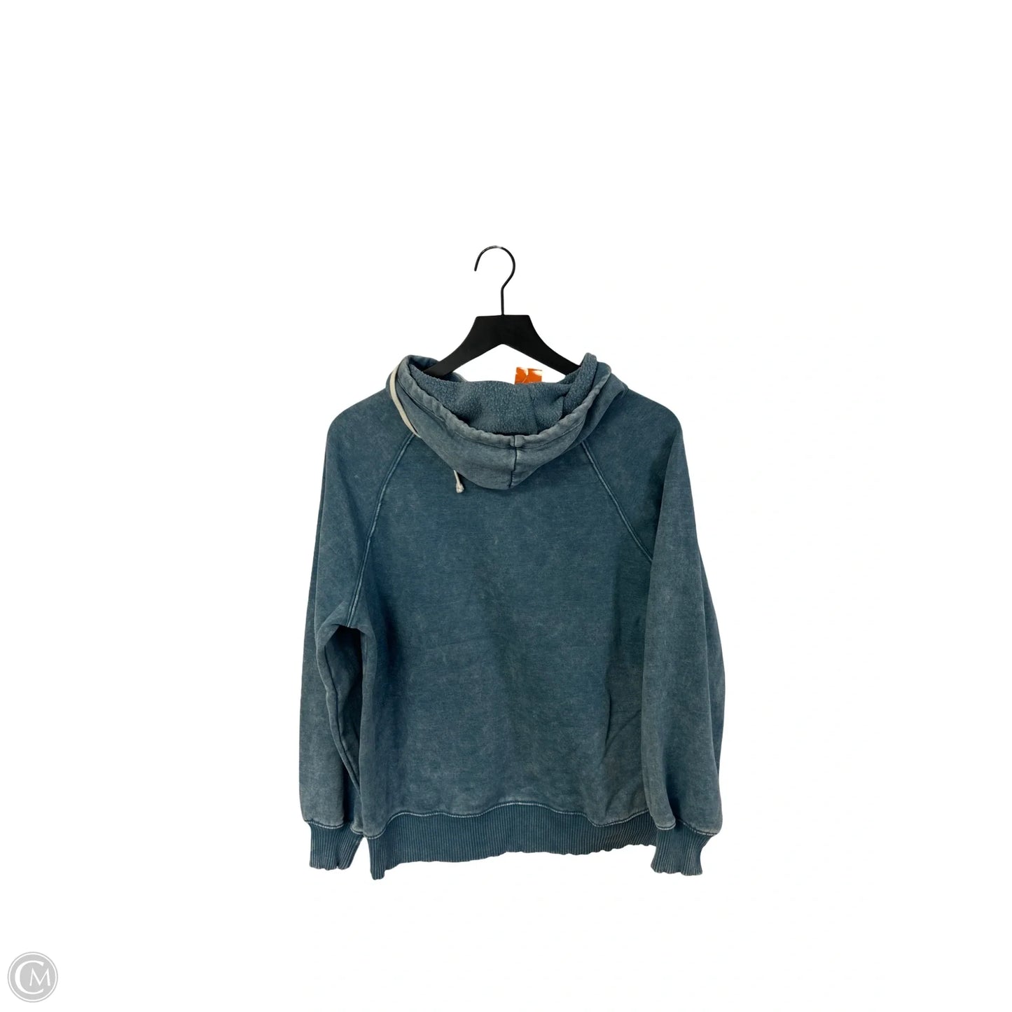 Sweatshirt Hoodie By Zenana Outfitters In Blue, Size: S