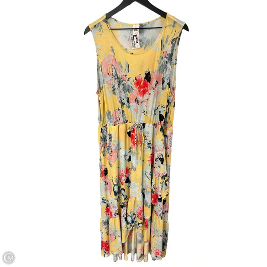Dress Casual Maxi By Sew In Love In Floral Print, Size: Xl