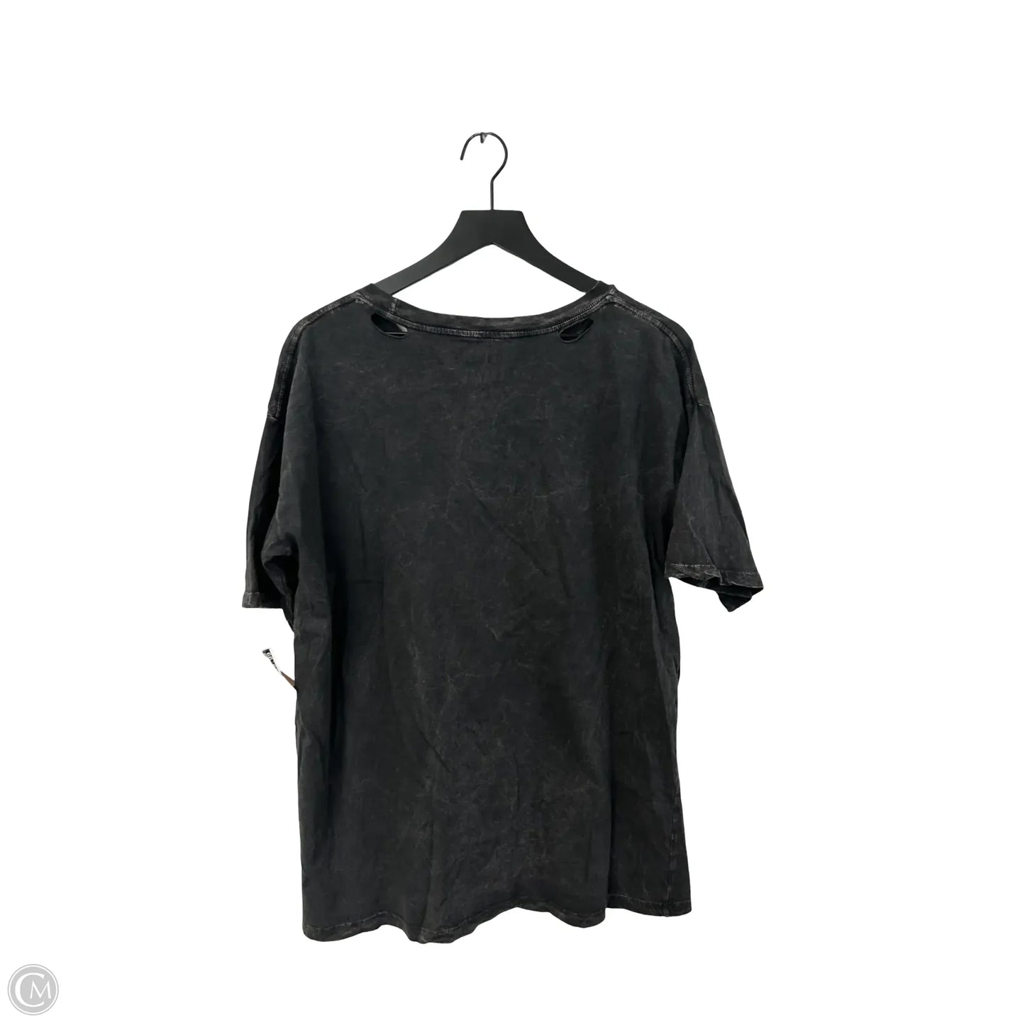 Top Short Sleeve By Clothes Mentor In Grey, Size: S
