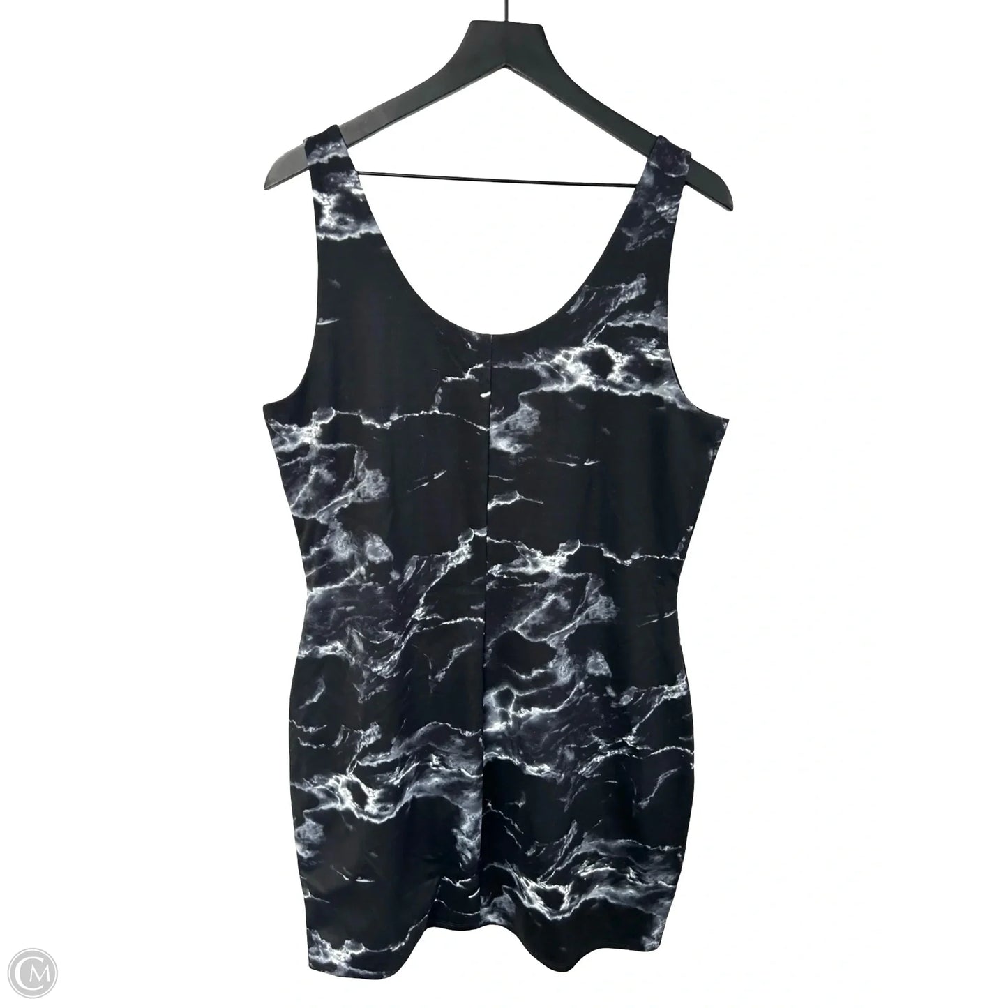 Dress Casual Short By Express In Black & White, Size: Xl
