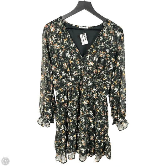Dress Casual Short By Dex In Floral Print, Size: L