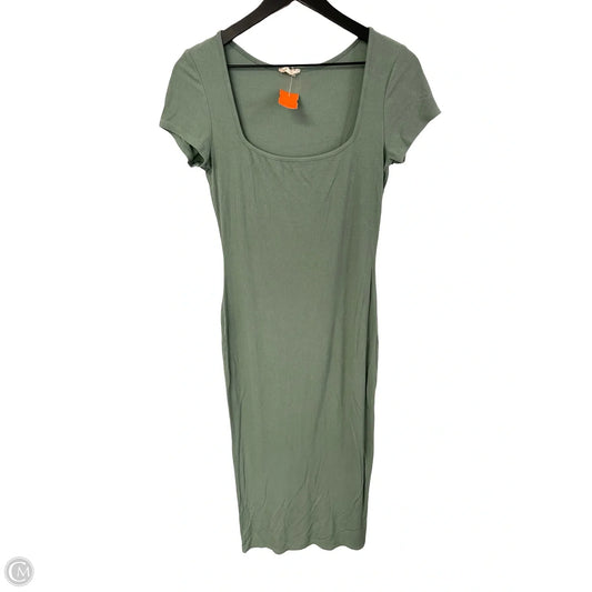 Dress Casual Maxi By See You Monday In Green, Size: Xl