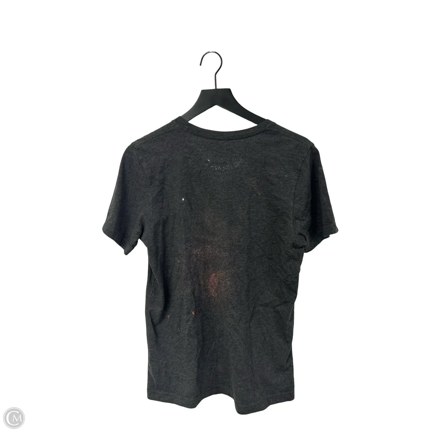 Top Short Sleeve Basic By Bella + Canvas In Grey, Size: M